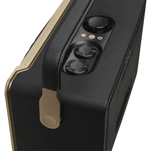 JBL Authentics 300 Wireless Multi-Room Speaker with Voice Control Built-In - Black