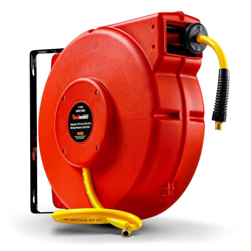 Ecomax 100ft Retractable Garden Hose Reel - Ecomax Products Store