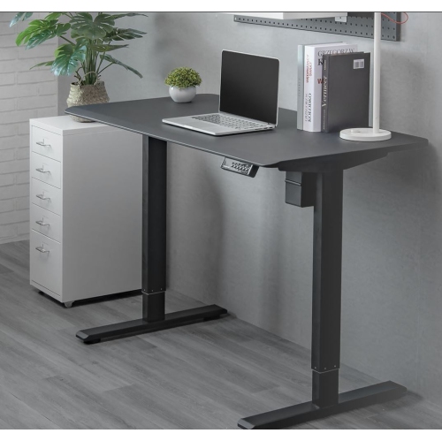 Cougar ROYAL MOSSA 120 47.2" Electric Adjustable Standing Desk with Anti-Scratch Frosted Surface, Cable Grommet, LCD Height Display Controller,