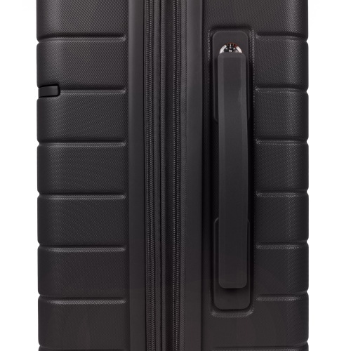 Grande valise rigide avec extension Munich de Bugatti - Noir