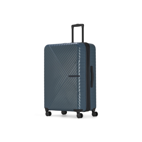 Grande valise rigide Berlin de Bugatti avec extension - Bleu