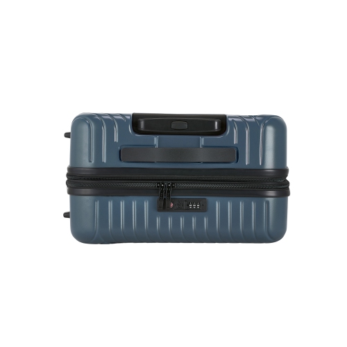 Grande valise rigide Berlin de Bugatti avec extension - Bleu