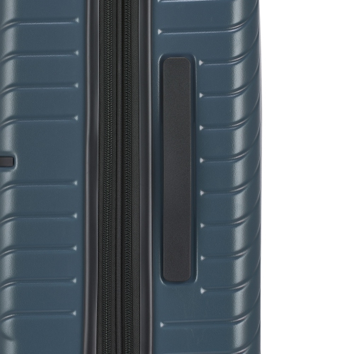 Grande valise rigide Berlin de Bugatti avec extension - Bleu