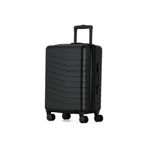 Bugatti - Munich Hardside Carry-on Luggage with Expansion - Black