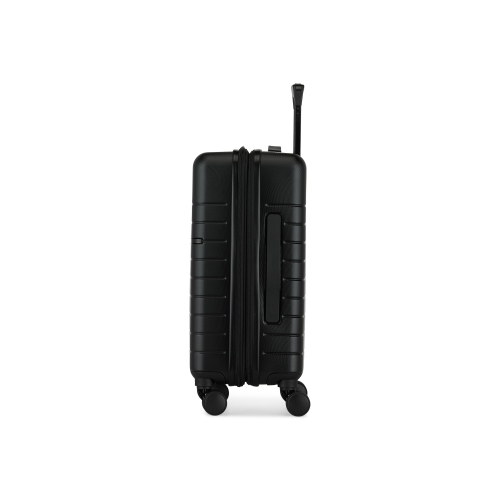 Bugatti - Munich Hardside Carry-on Luggage with Expansion - Black