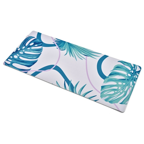 ONEofZERO Large Premium Desk Pad for Home, Office and Gaming, Anti-Slip Rubber Bottom Boundless and Sound Dampening, 40cm x 90cm (W), Indigo