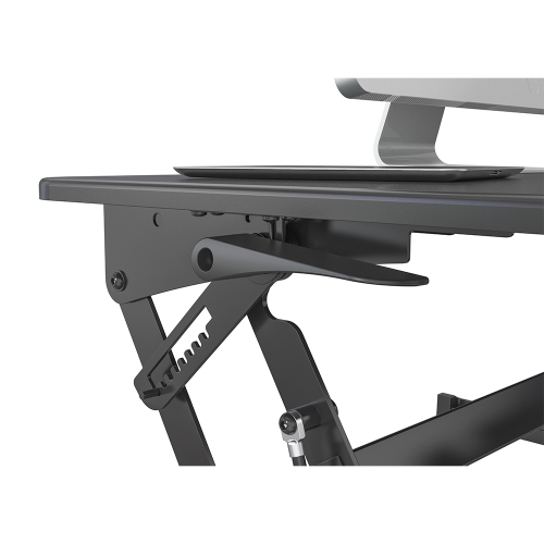 Techly Sit and Stand Desk - Black