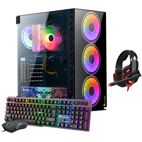 HAJAAN  Prebuilt Gaming PC | 12Th Gen Intel Core I7-12700F 12-Core Processor | Geforce Rtx 3060 12GB Gddr6 Graphics | 32GB Ddr4 Ram | 2Tb Nvme SSD