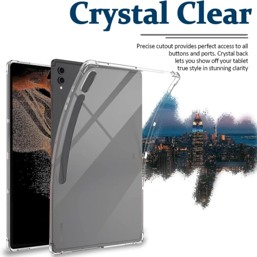 Ultra Slim Anti-Scratch Transparent Shockproof Case for Samsung Galaxy Tab S10 Ultra / Tab S9 Ultra
