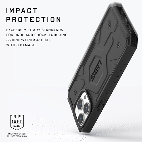 UAG Pathfinder MagSafe Slim Fit Rugged Protective Case/Cover for iPhone 15 Pro Max