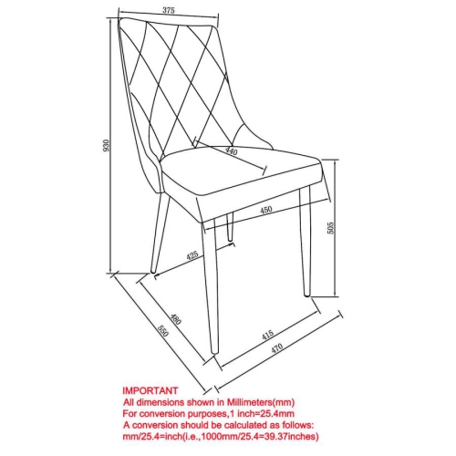 Cosmic Homes Dining Chair in Black and Aged Gold, Formal or Casual Dining Chair, Side Chair Set of 2, Faux Leather Upholstered Chair for Dining Room,