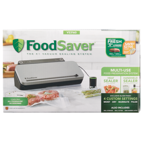 Best Buy: FoodSaver Vacuum Food Sealer Silver T000-18005