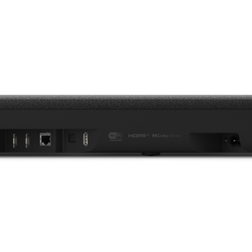 Yamaha - barre de son SR-X50ABL compatible DOLBY ATMOS® avec haut-parleur d'extrêmes graves sans fil - Noir