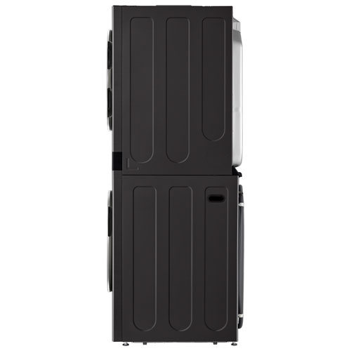 LG WashTower 5.8 Cu. Ft. Electric Washer & 7.4 Cu. Ft. Dryer Combo (WKEX300HBA) - Black Stainless
