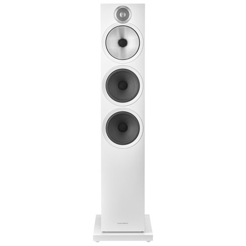 Haut-parleur colonne 603 S3 de Bowers & Wilkins - À l'unité - Blanc