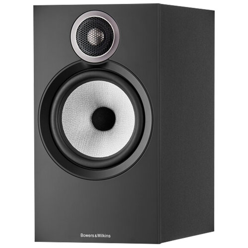 Bowers & Wilkins 606 S3 Bookshelf Speaker - Pair - Black