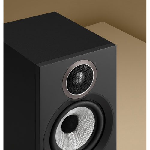 Haut-parleur d'étagère 607 S3 de Bowers & Wilkins - Paire - Noir