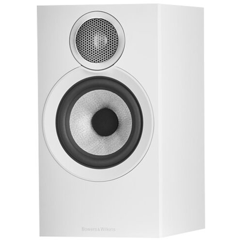 Haut-parleur d'étagère 607 S3 de Bowers & Wilkins - Paire - Blanc