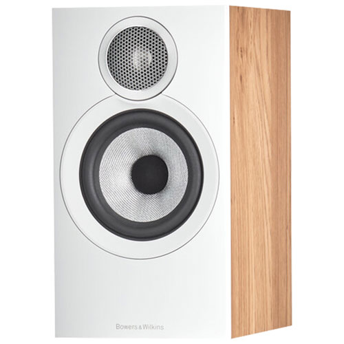 Haut-parleur d'étagère 607 S3 de Bowers & Wilkins - Paire - Chêne