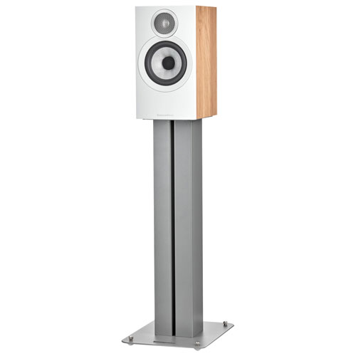 Haut-parleur d'étagère 607 S3 de Bowers & Wilkins - Paire - Chêne