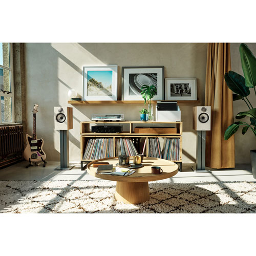 Haut-parleur d'étagère 607 S3 de Bowers & Wilkins - Paire - Chêne