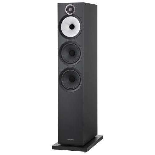 Haut-parleur colonne 603 S3 de Bowers & Wilkins - À l'unité - Noir