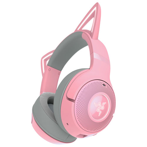 Razer Kraken Kitty Edition V2 Gaming Headset with Microphone- Pink
