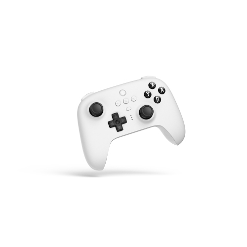 8Bitdo Ultimate Bluetooth Wireless Controller with Charging Dock for PC, Nintendo Switch, Steam Deck - White