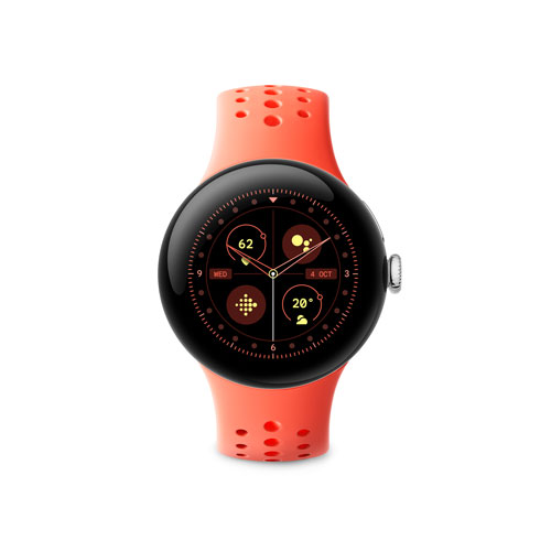 Bracelet sport pour Pixel Watch 2 de Google - Corail - Grand