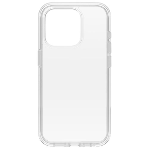 Étui rigide ajusté Symmetry d'OtterBox pour iPhone 15 Pro - Transparent