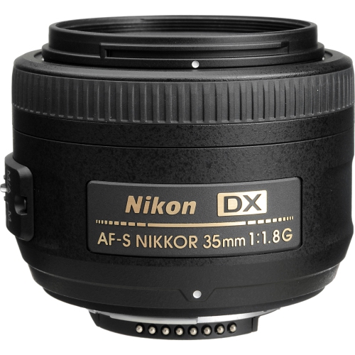 Nikon AF-S DX NIKKOR 35mm f/1.8G Lens - 7PC Accessory Bundle