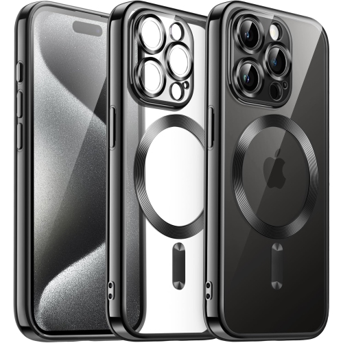 Étui rigide ajusté avec MagSafe d'Apple pour iPhone 14 Pro - Noir