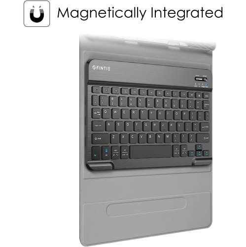 Keyboard Case for Samsung Galaxy Tab A8 10.5 inch 2021 Model, Soft TPU Back Protective Cover with Magnetically Detachable Wireless Bluetooth Keyboard