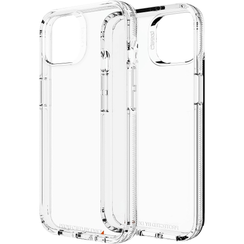 ZAGG GEAR4 Crystal Palace Clear Case with Advanced Impact Protection D3O , for Apple iPhone 13 and Apple iPhone 14 , 5G , Clear