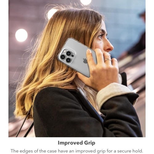 GEAR4 ZAGG Crystal Palace Clear Case with Advanced Impact Protection [ Approved by D3O ], Slim, Tough Design for Apple iPhone 13 Pro Max – Clear