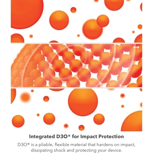 GEAR4 ZAGG Crystal Palace Clear Case with Advanced Impact Protection [ Approved by D3O ], Slim, Tough Design for Apple iPhone 13 Pro Max – Clear