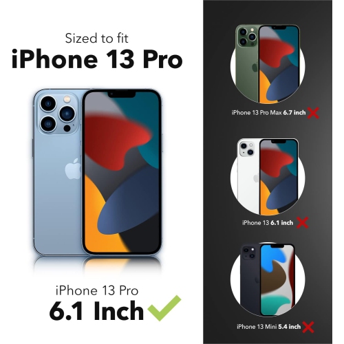 ZAGG GEAR4 Crystal Palace Clear Case for Apple iPhone 13 Pro , Clear