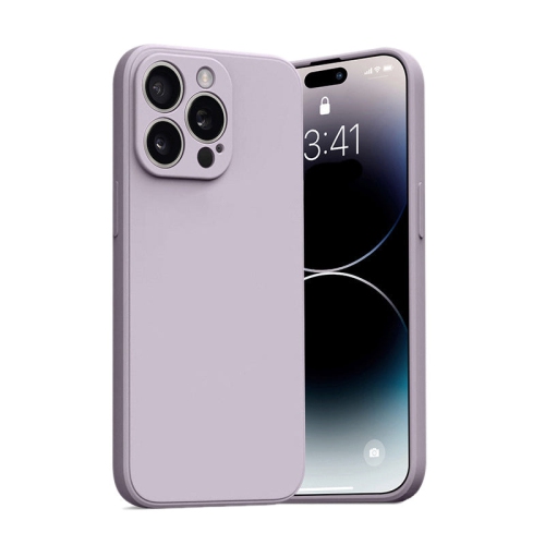 PANDACO Soft Shell Matte Pastel Purple Case for iPhone 15 Pro