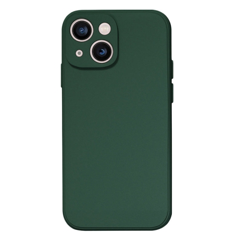 Étui souple vert forêt mat de PANDACO pour iPhone 15