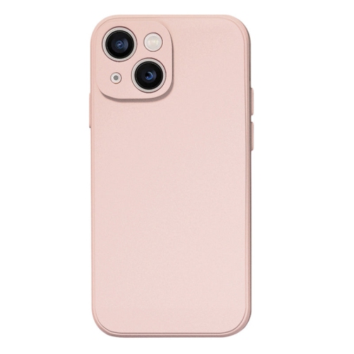 Étui souple rose mat de PANDACO pour iPhone 15