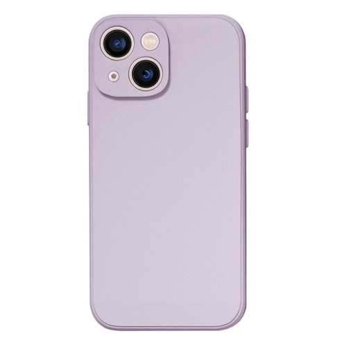 Étui souple violet pastel de PANDACO pour iPhone 15