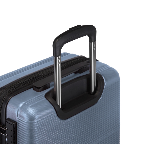 Bugatti - Brussels Hardside Carry-on Luggage with TSA Lock - Stormy