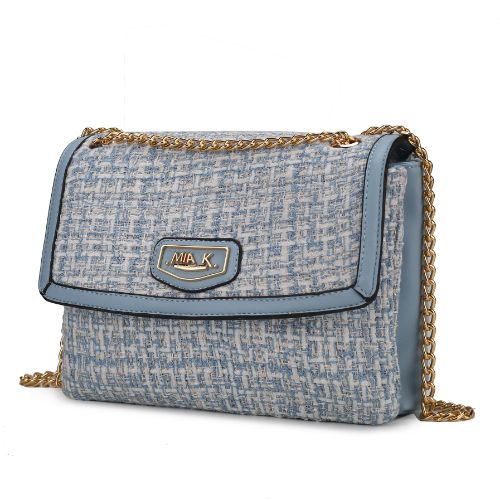 MKF Collection Mackenzie Tweed Women’s Shoulder Bag by Mia K