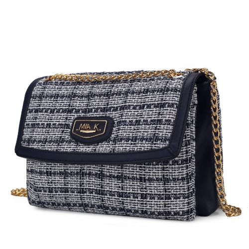 MKF Collection Mackenzie Tweed Women’s Shoulder Bag by Mia K