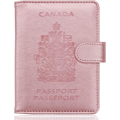 RFID Blocking Passport Holder Travel Wallet Cover Case