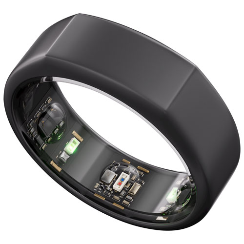 Oura Ring Gen3 - Heritage - Size 7 - Stealth | Best Buy Canada