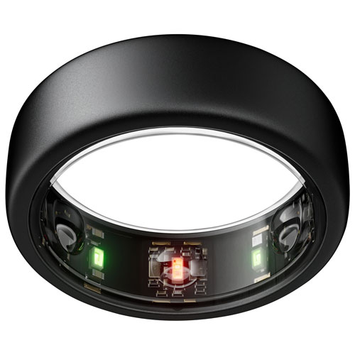 Oura Ring Gen3 - Horizon - Size 7 - Stealth | Best Buy Canada