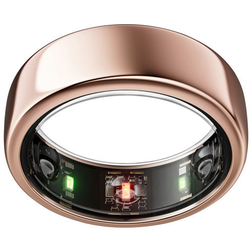 Oura Ring Gen3 - Horizon - Size 9 - Rose Gold | Best Buy Canada