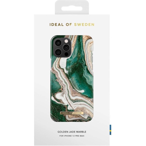 Ideal of Sweden Golden Jade Marble Cell Phone Case for iPhone 13 Pro Max - Open Box