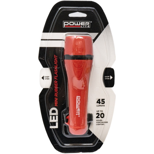 Powerlite Mini Rubber LED Flashlight